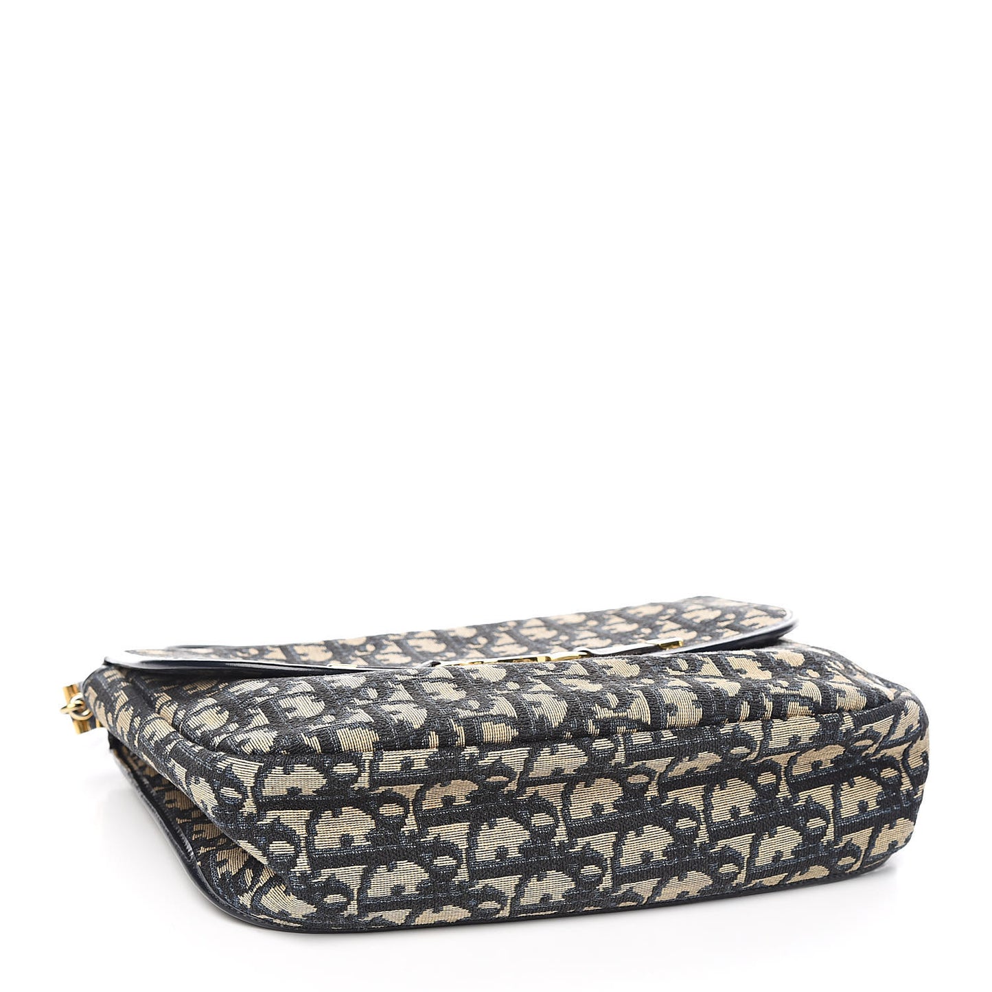 Monogram Flap Navy Blue