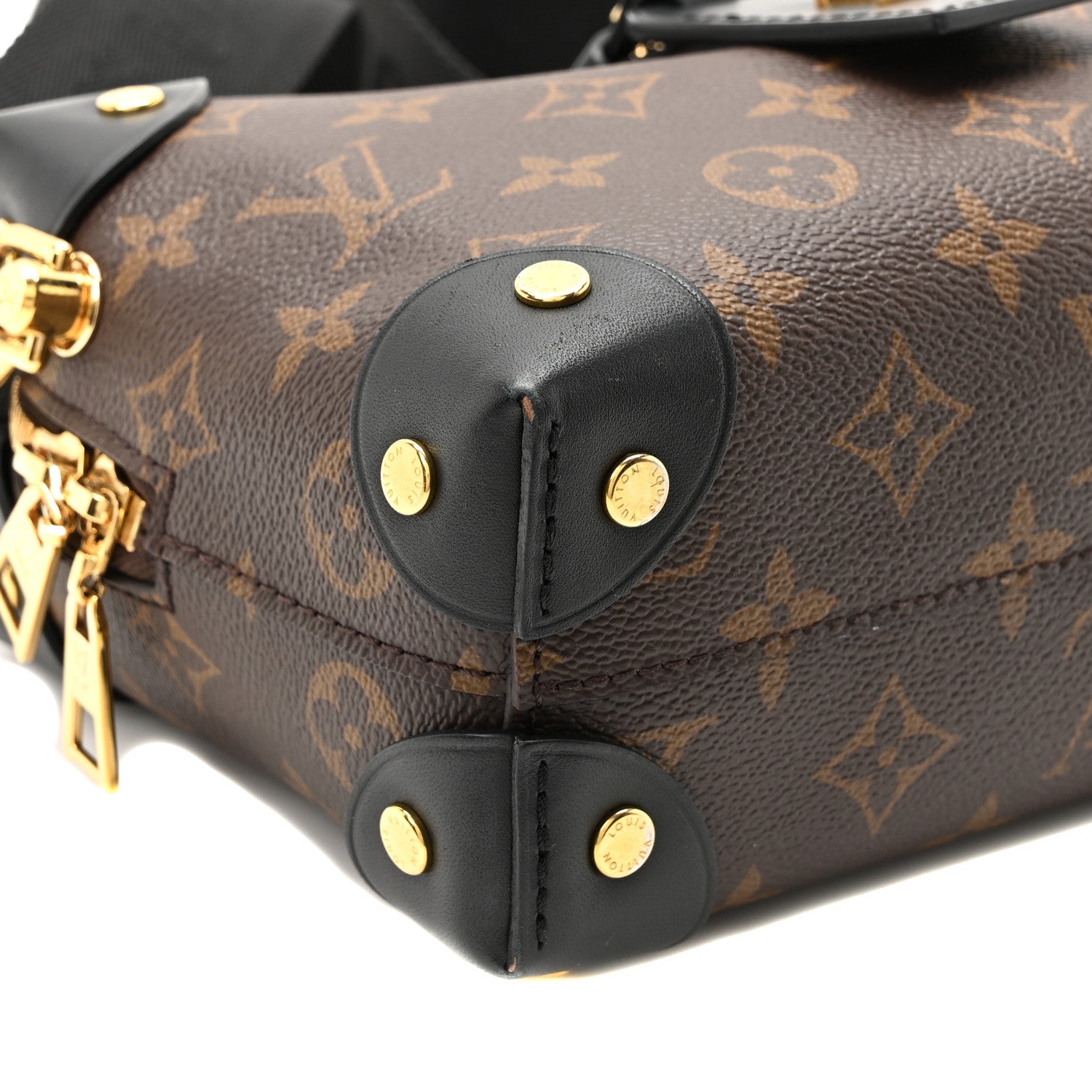 Louis Vuitton Monogram Petite Malle Souple Black 8 of 9