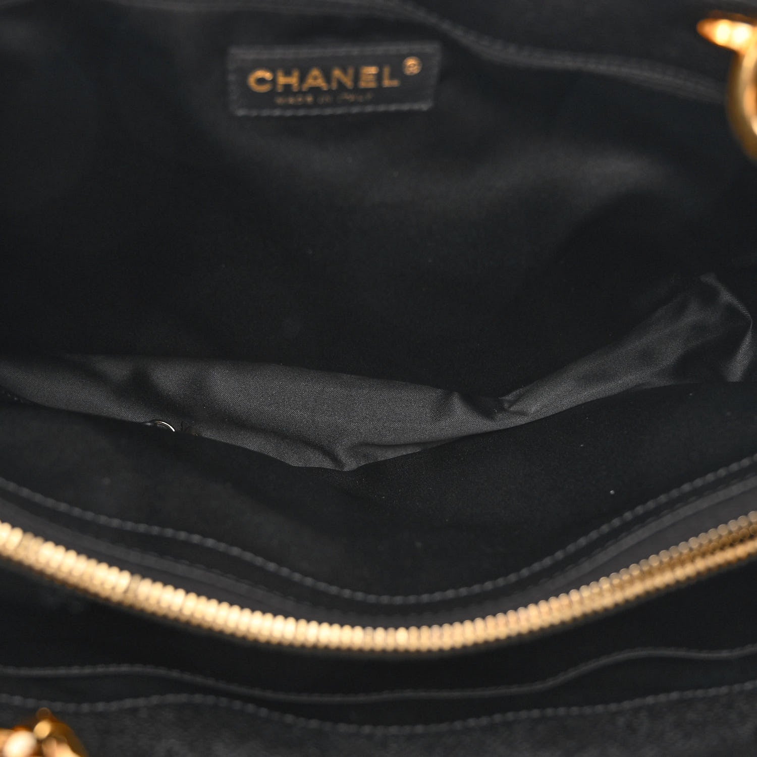 Chanel Caviar Quilted Grand Shopping Tote GST Black 5 of 10