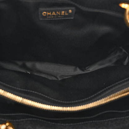 Chanel Caviar Quilted Grand Shopping Tote GST Black 5 of 10