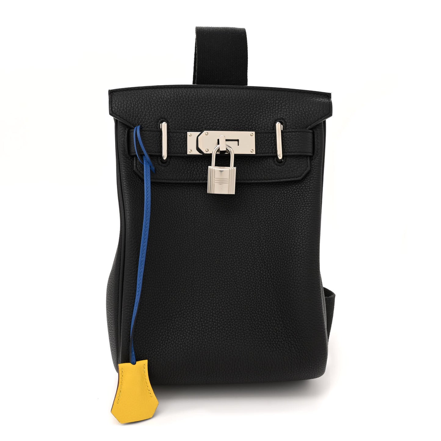 Togo Hac A Dos PM Backpack Black Bleu de France Jaune de Naples
