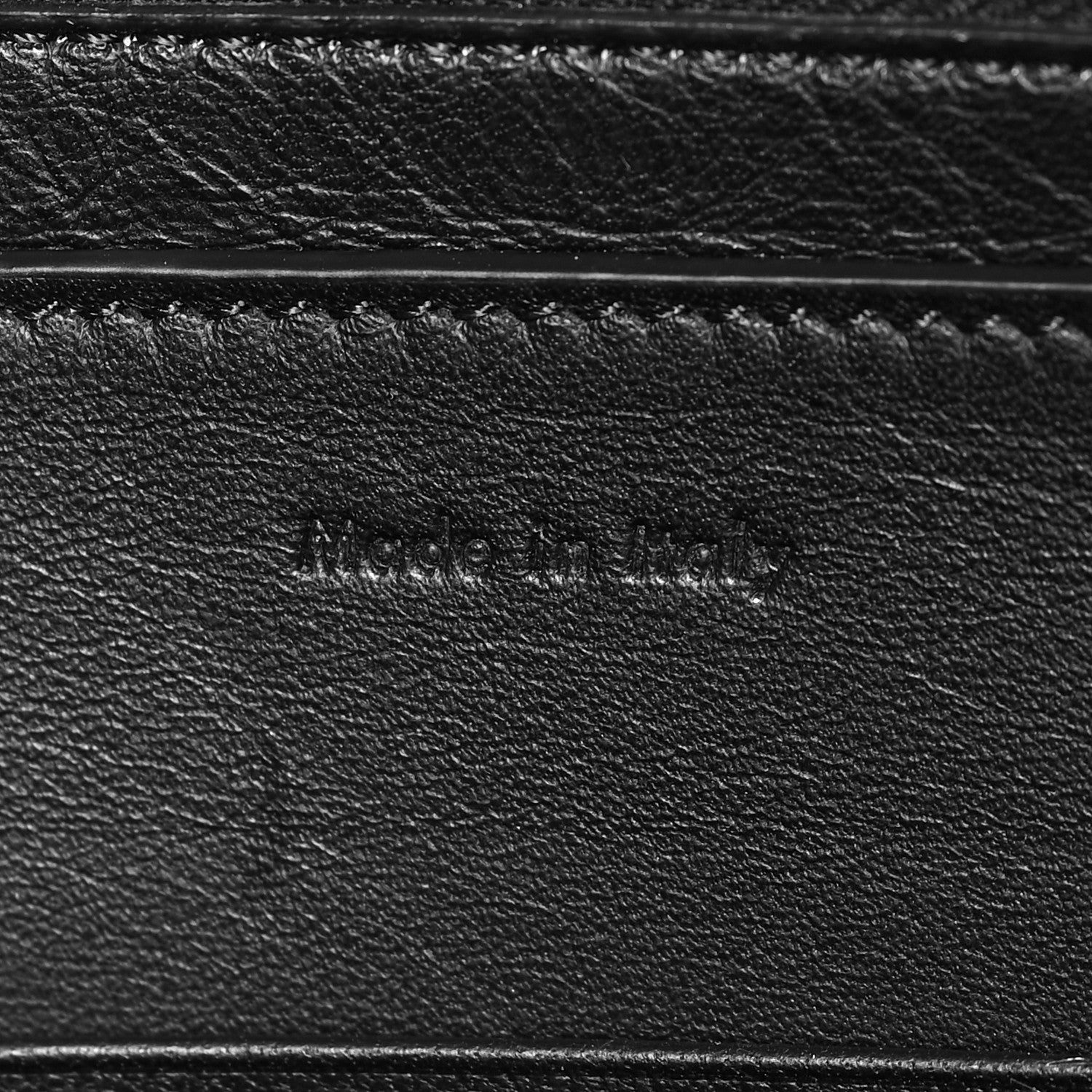 Celine Calfskin Large Made In Clutch Pouch Black 6 of 10