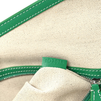 Moynat X KASING LUNG Calfskin Canvas M Labubu Tote MM Green Apple 9 of 12