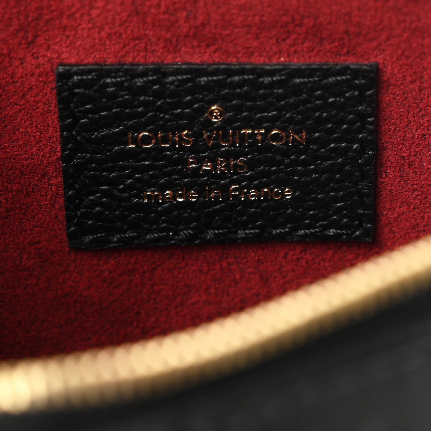 Louis Vuitton Empreinte Monogram Giant Multi Pochette Accessories Mini Pochette Black Beige 5 of 8
