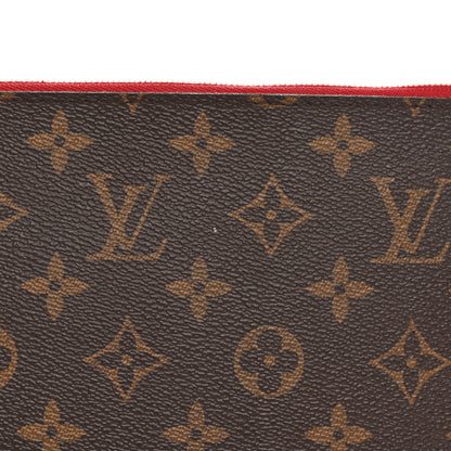 Louis Vuitton Monogram Neverfull MM GM Pochette Cherry 8 of 9