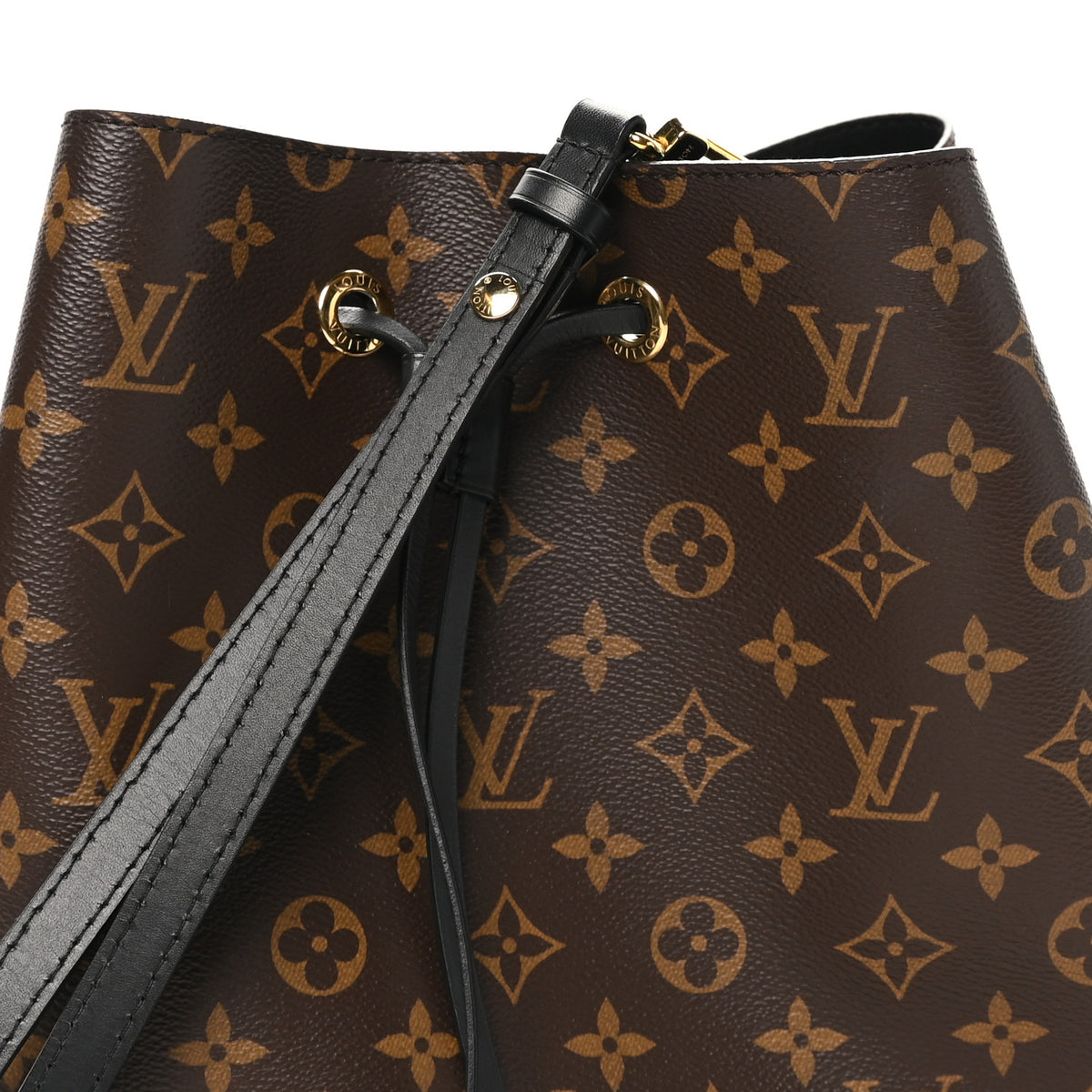 Louis Vuitton Monogram Neonoe MM Black 6 of 9