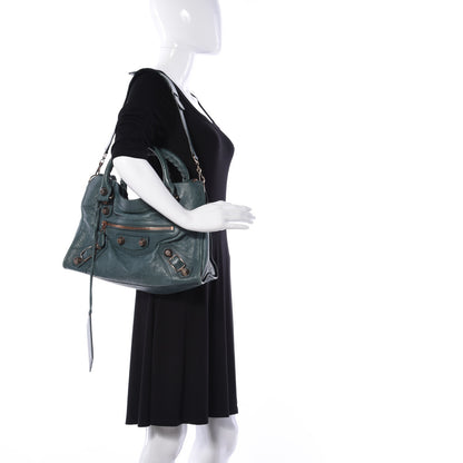 Balenciaga Agneau Giant 21 Rose Gold Hardware City Vert Menthe 2 of 10