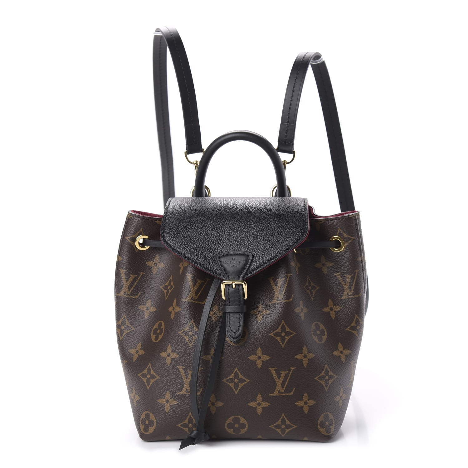 Louis Vuitton Monogram BB Montsouris NM Backpack Black 1 of 9