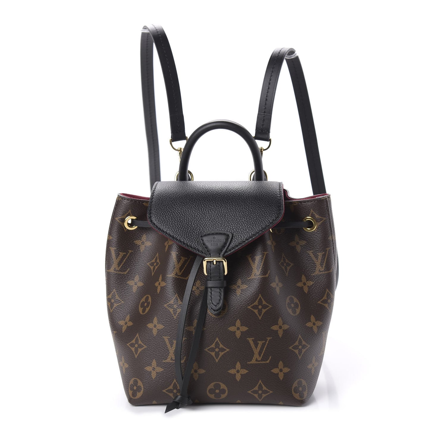 Monogram BB Montsouris NM Backpack Black