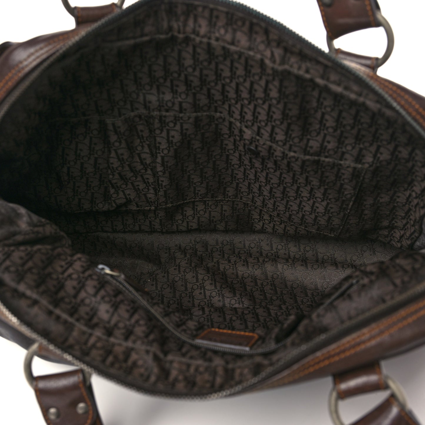 Calfskin Medium Gaucho Double Saddle Bag Brown