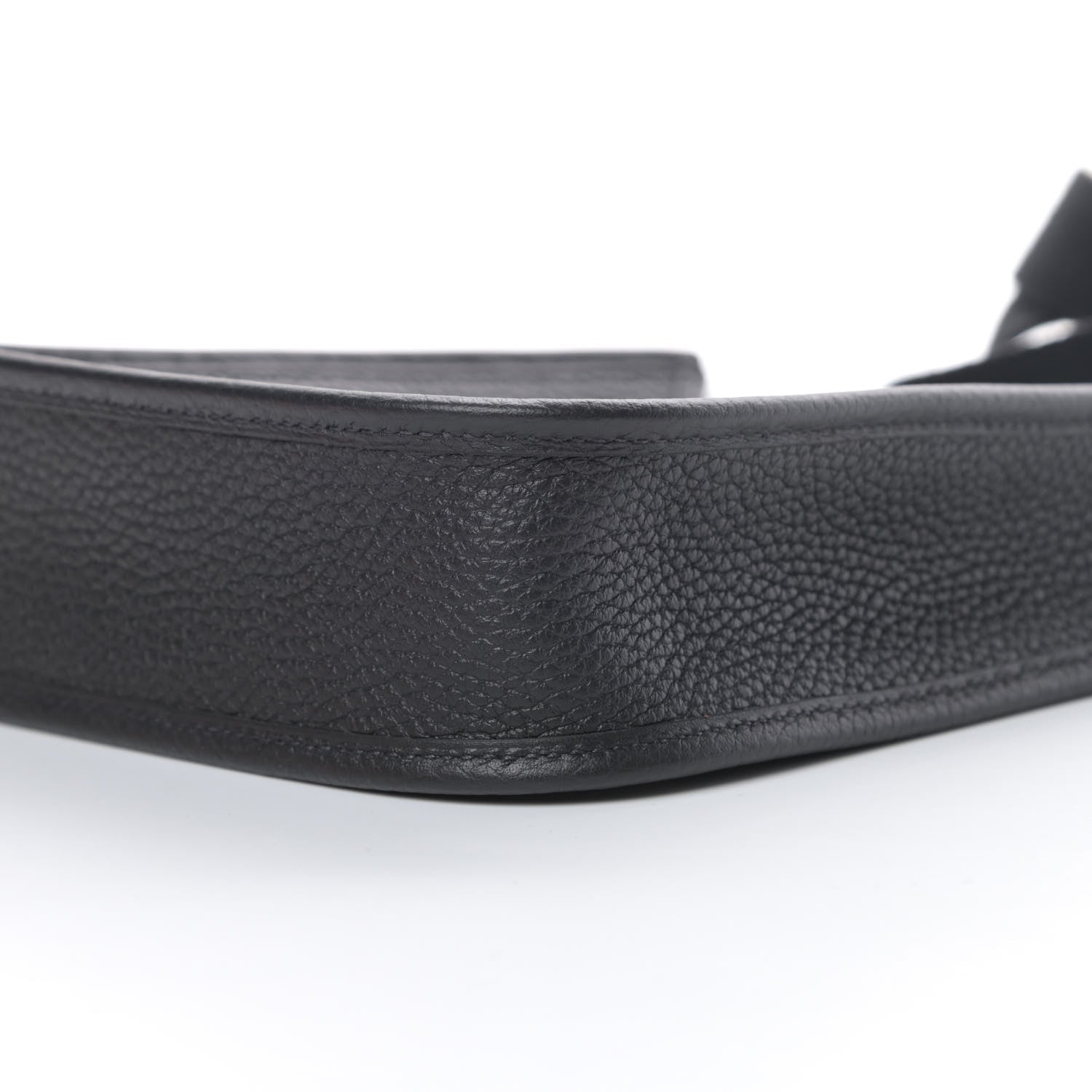 Hermes Taurillon Clemence Evelyne TPM Black 10 of 11