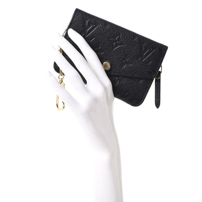 Louis Vuitton Empreinte Key Pouch Black 2 of 7
