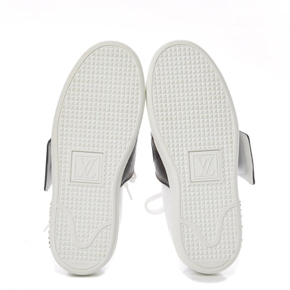 Louis Vuitton Calfskin Monogram Frontrow Sneakers 34 White 6 of 9