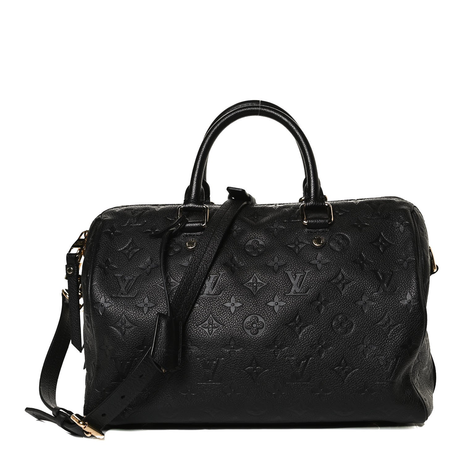 Louis Vuitton Empreinte Speedy Bandouliere 30 Black 1 of 15