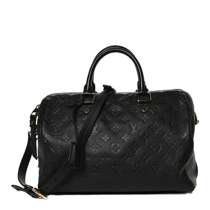 Louis Vuitton Empreinte Speedy Bandouliere 30 Black 1 of 15
