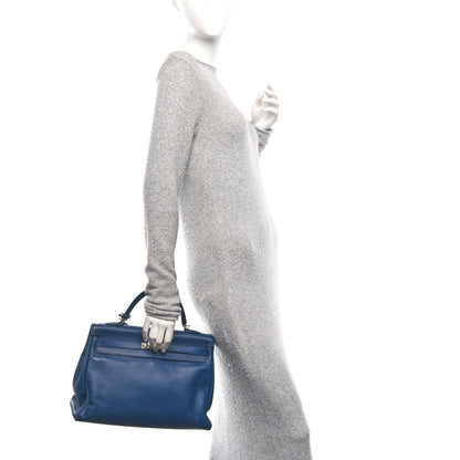 Hermes Swift Kelly 35 Bleu De Prusse 2 of 10