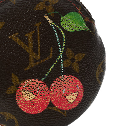 Louis Vuitton Monogram Cerises Round Coin Purse 9 of 9