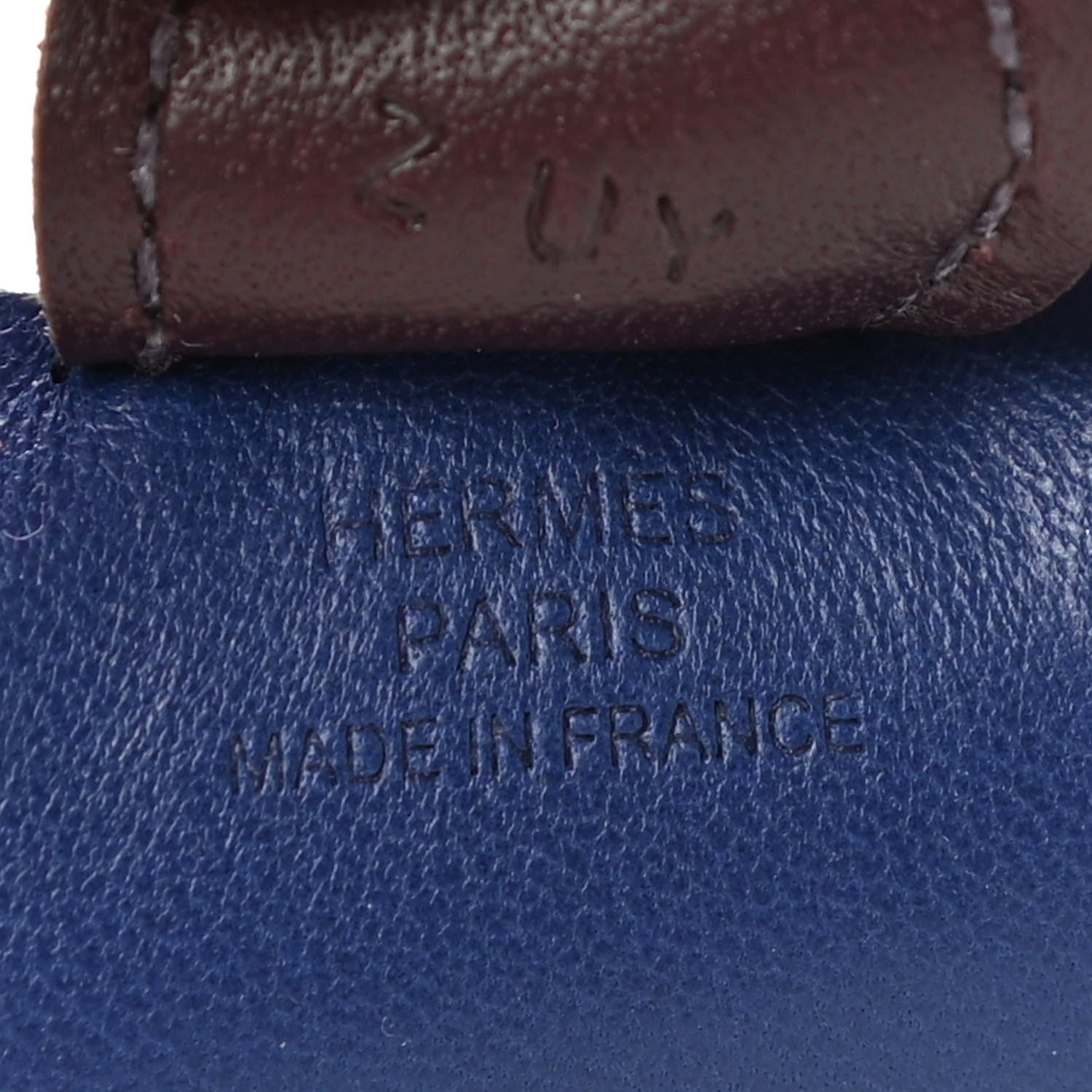 Hermes Milo Lambskin Grigri Rodeo Horse Bag Charm PM Rouge Sellier Mauve Sylvestre Bleu Saphir 3 of 5