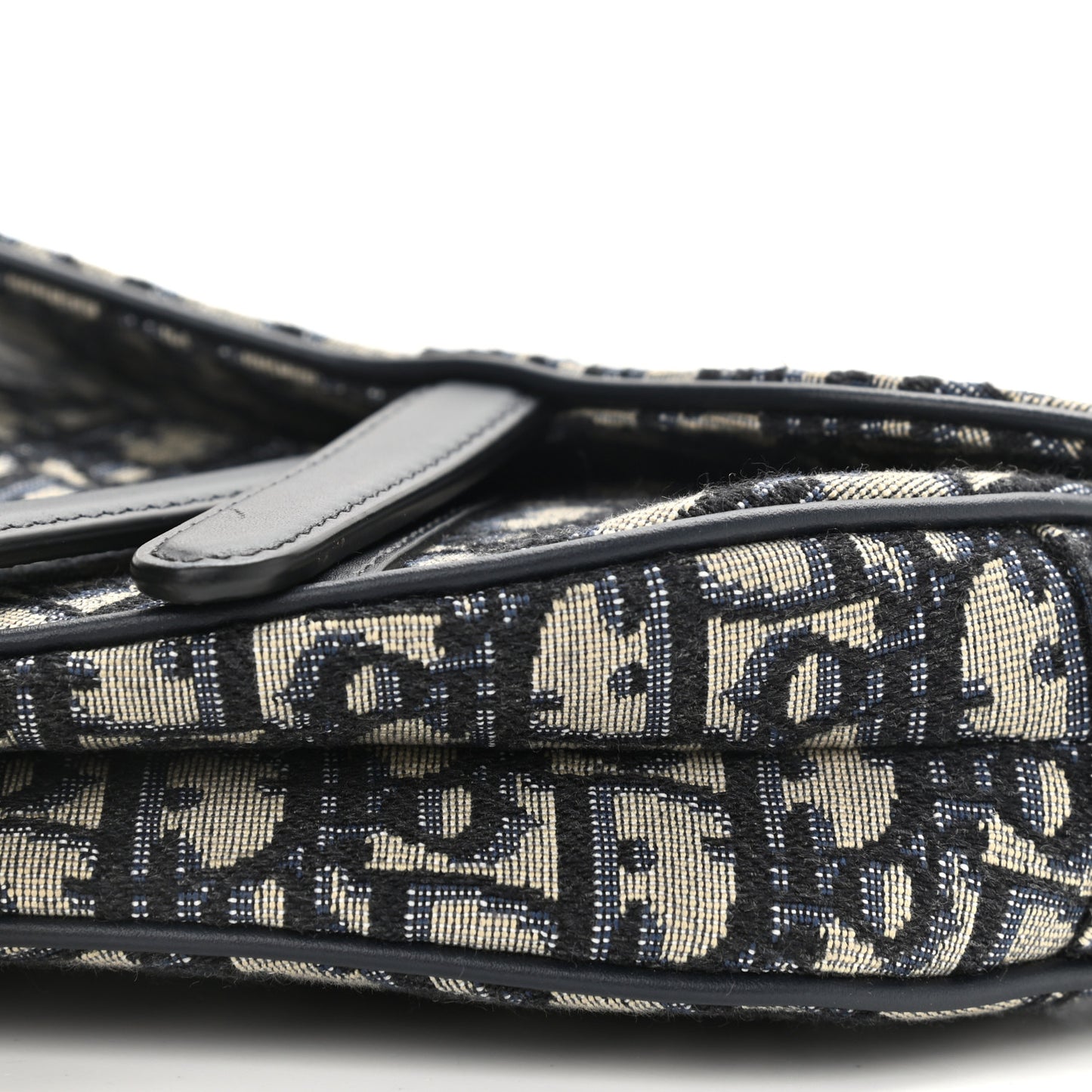 Oblique Mini Saddle Bag Blue