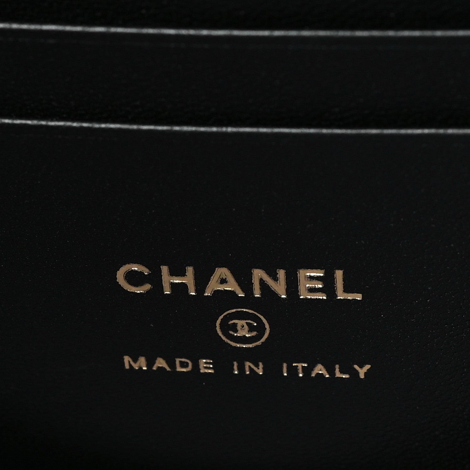 Chanel Lambskin Quilted Small Charming Top Handle Vanity Case With Chain Black 6 of 10