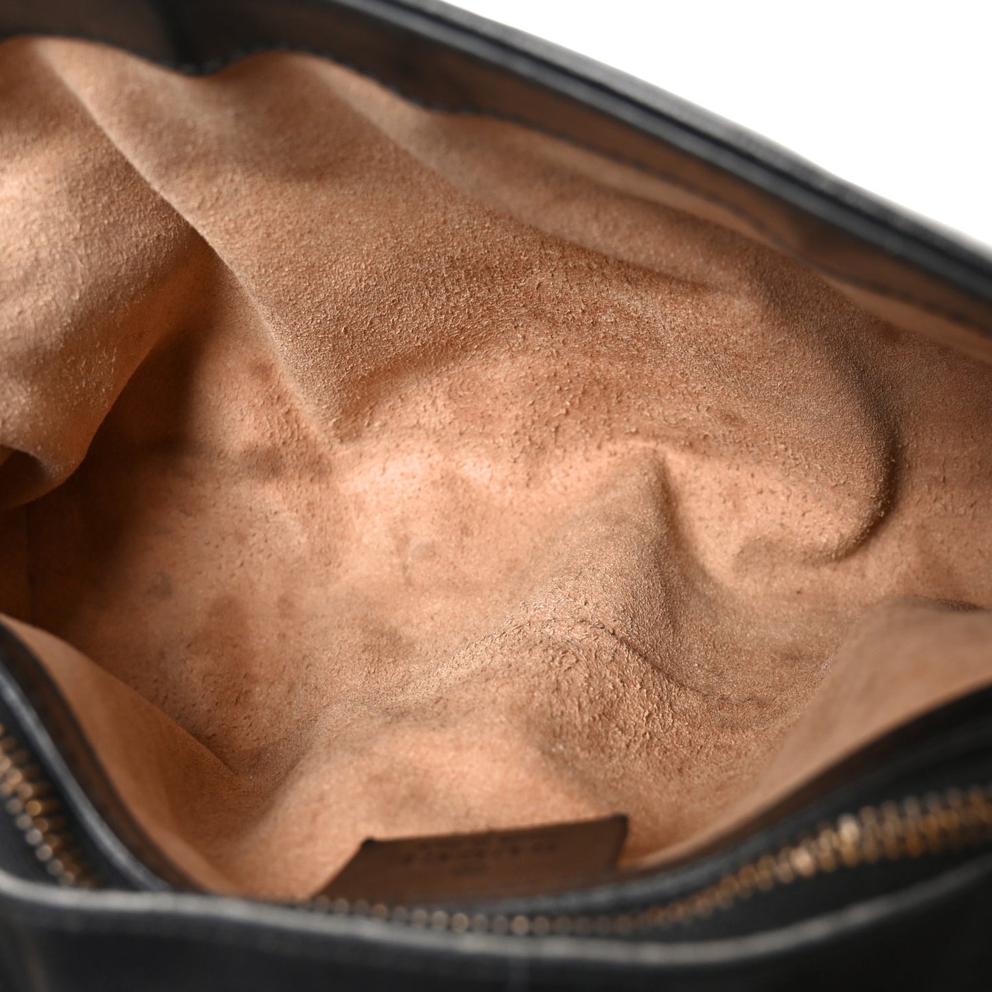 Calfskin Matelasse Small GG Marmont Shoulder Bag Black
