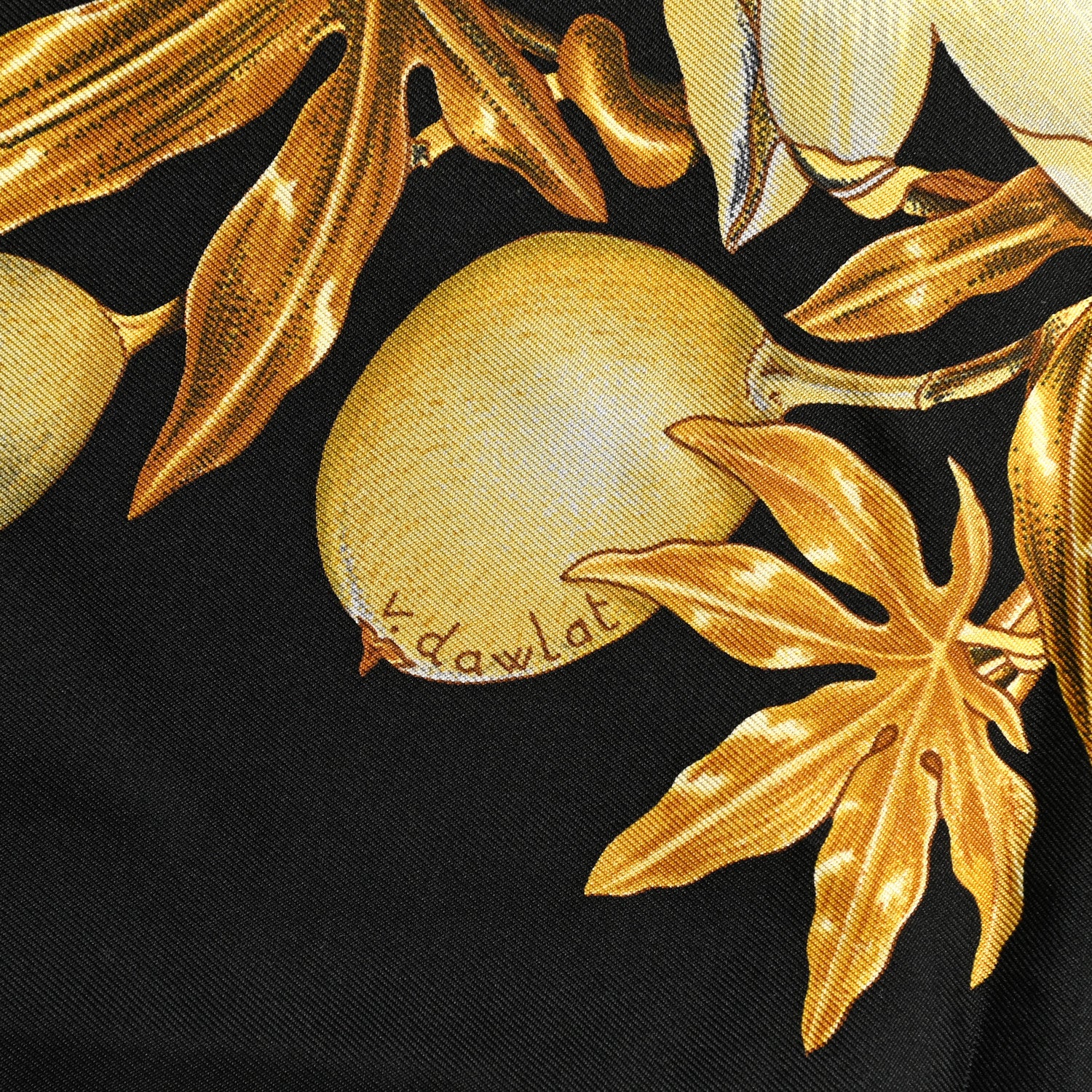 Hermes Silk Passiflores Scarf 90 3 of 5