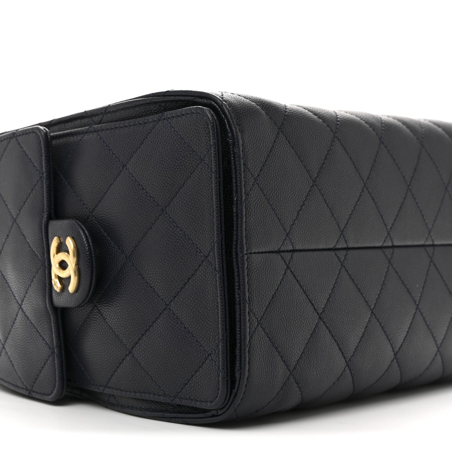 Chanel Caviar Quilted Small Chanel 25 Handbag Dark Navy 9 of 11