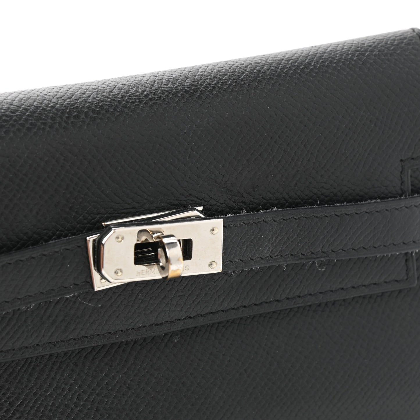 Epsom Medium Kelly Wallet Black