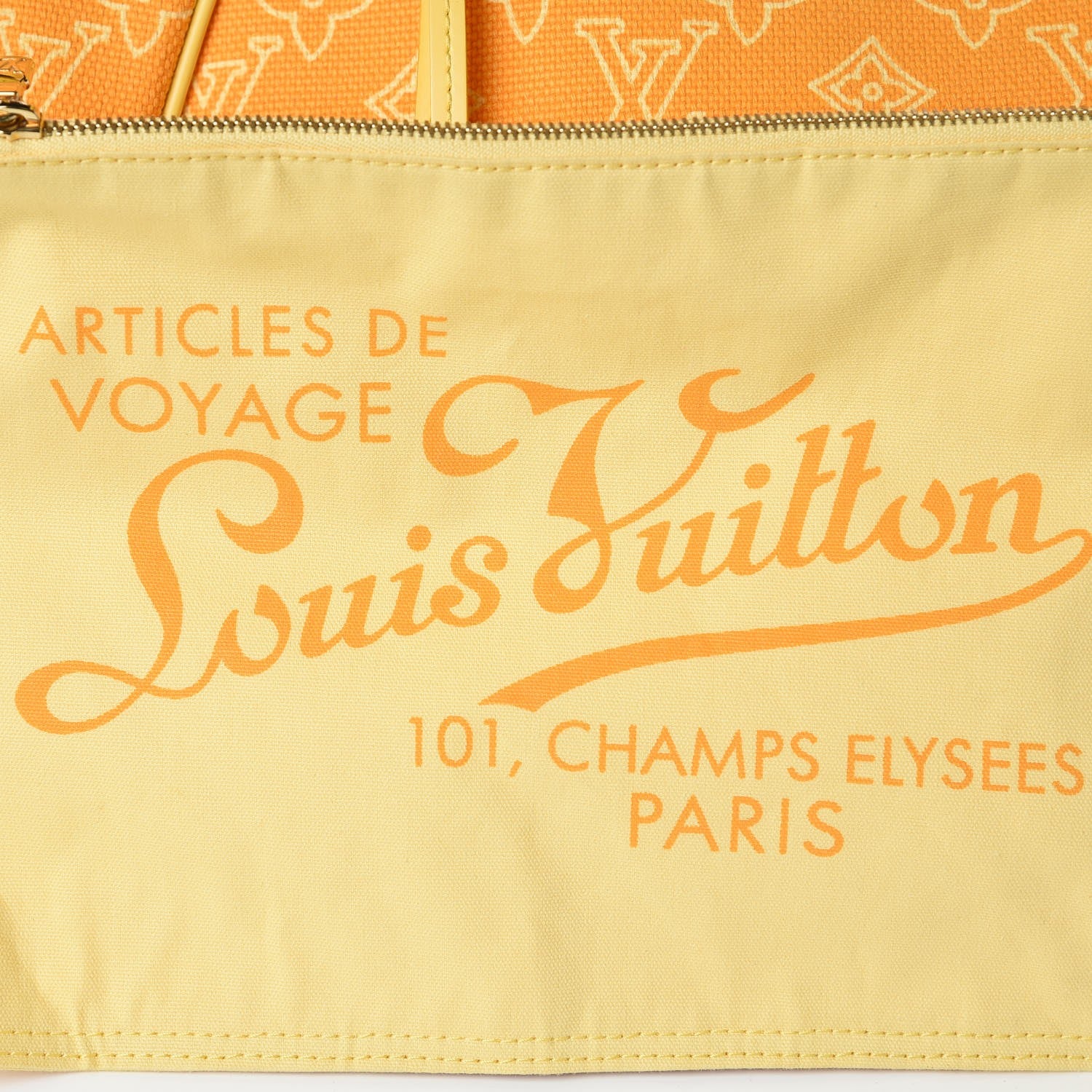 Louis Vuitton Cabas Ipanema GM Yellow 8 of 18