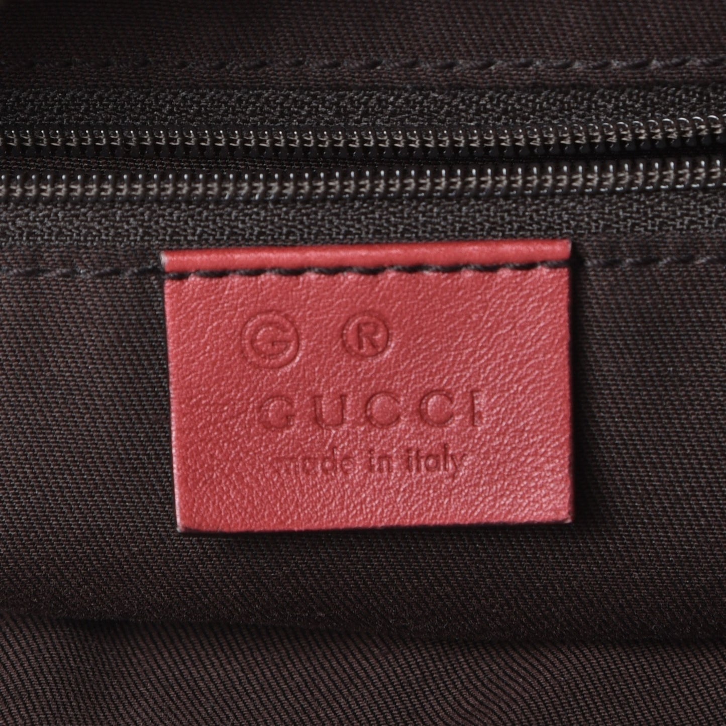 Guccissima Hobo Red