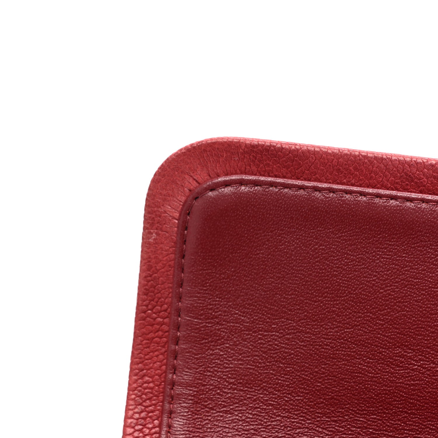 Chanel Washed Caviar Quilted 2.55 Reissue 225 Bijoux Chain Flap Red 13 of 19