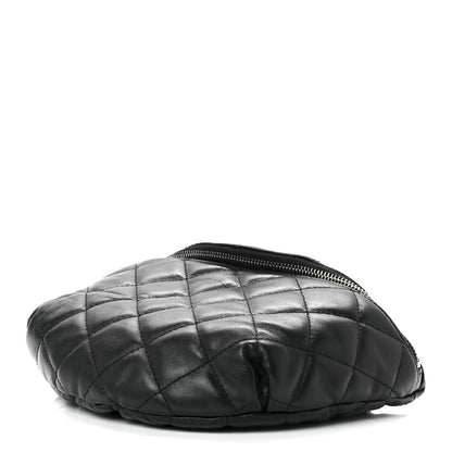 Chanel Calfskin Quilted Waist Belt Bag Black 8 of 11