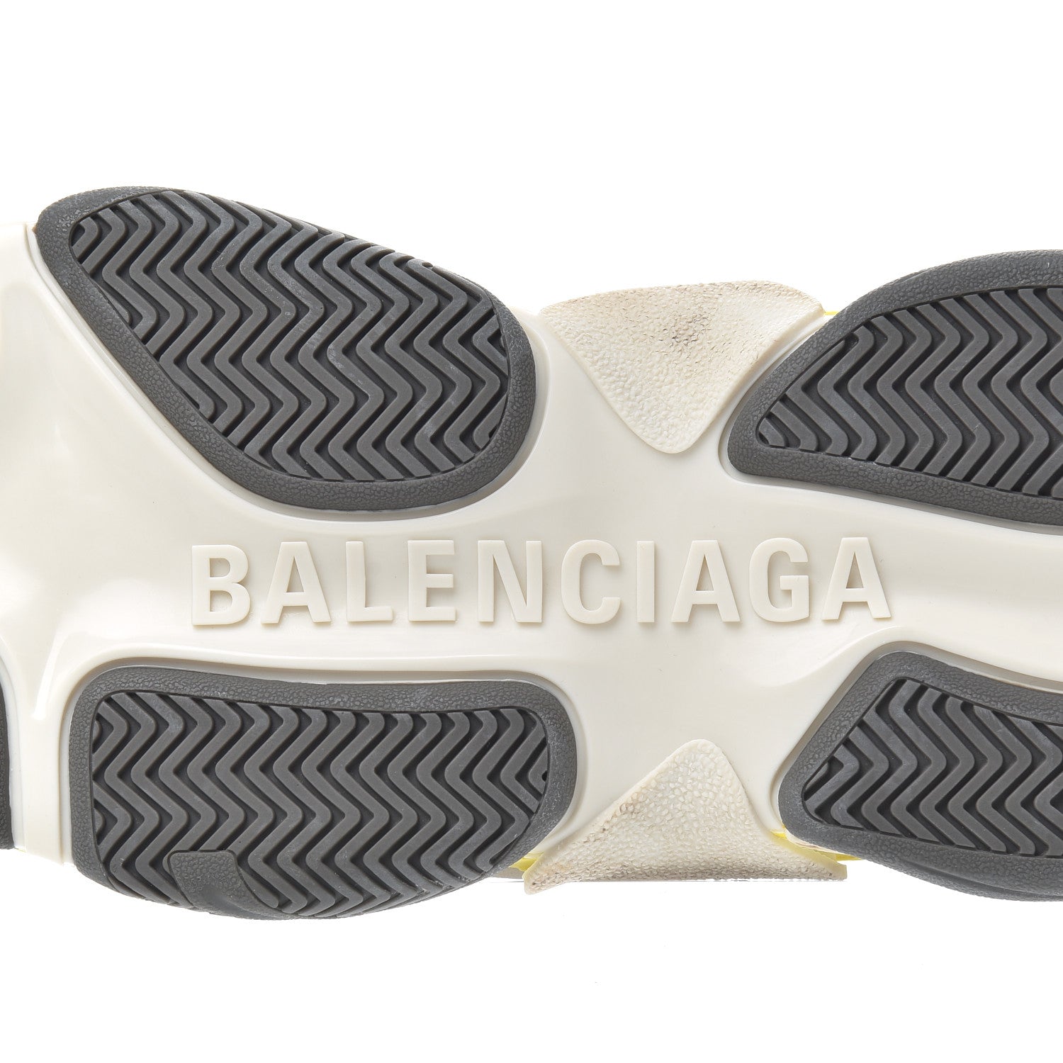 Balenciaga Nylon Suede Womens Triple S 2.0 Sneakers 40 Gris Bleu Rouge 7 of 17