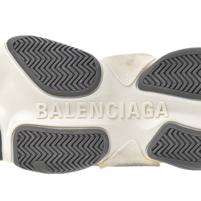 Balenciaga Nylon Suede Womens Triple S 2.0 Sneakers 40 Gris Bleu Rouge 7 of 17