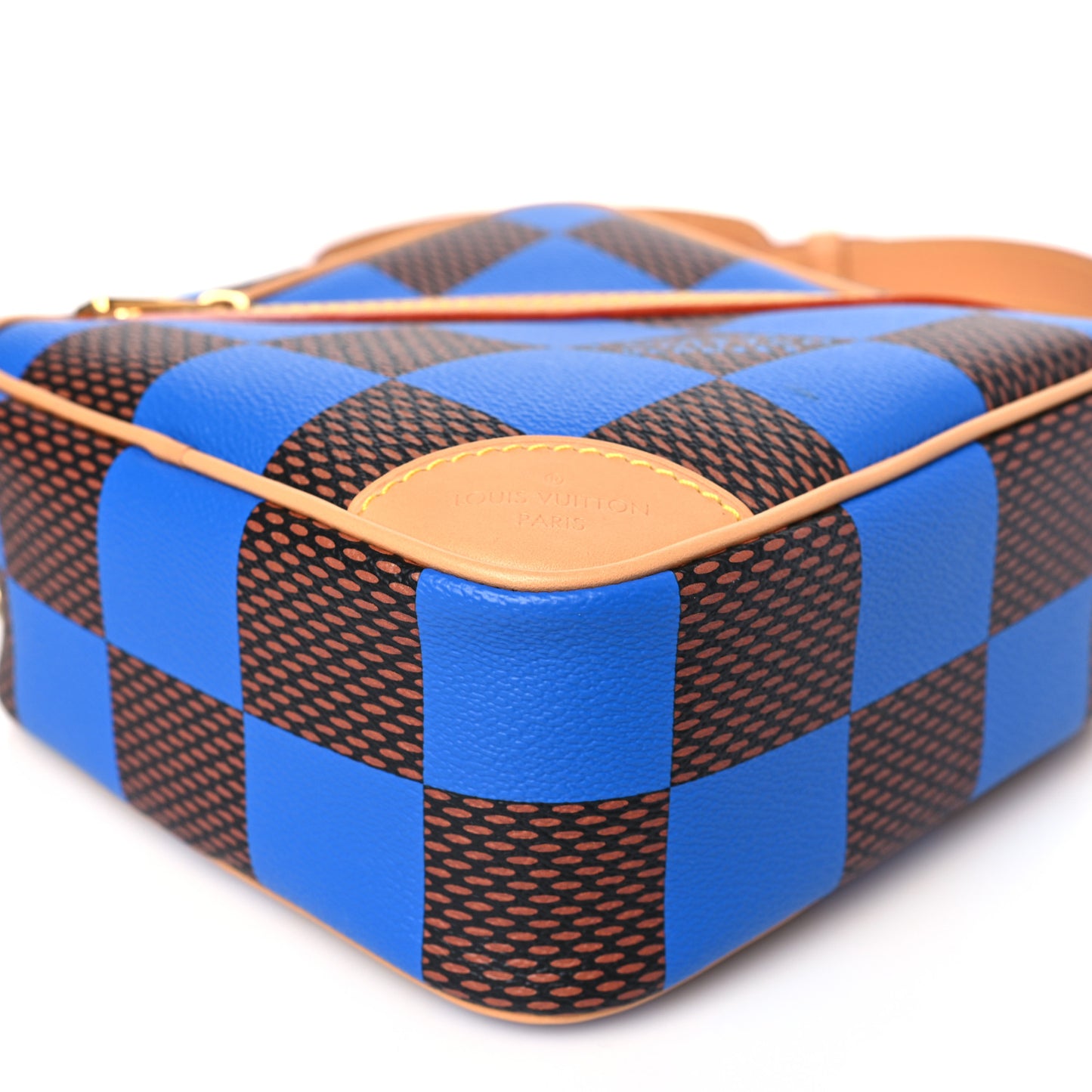 Damier Pop Chess Messenger Blue