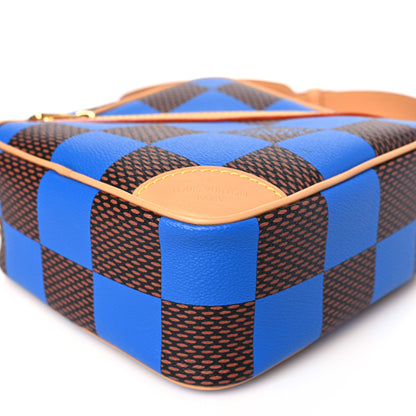 Louis Vuitton Damier Pop Chess Messenger Blue 14 of 17