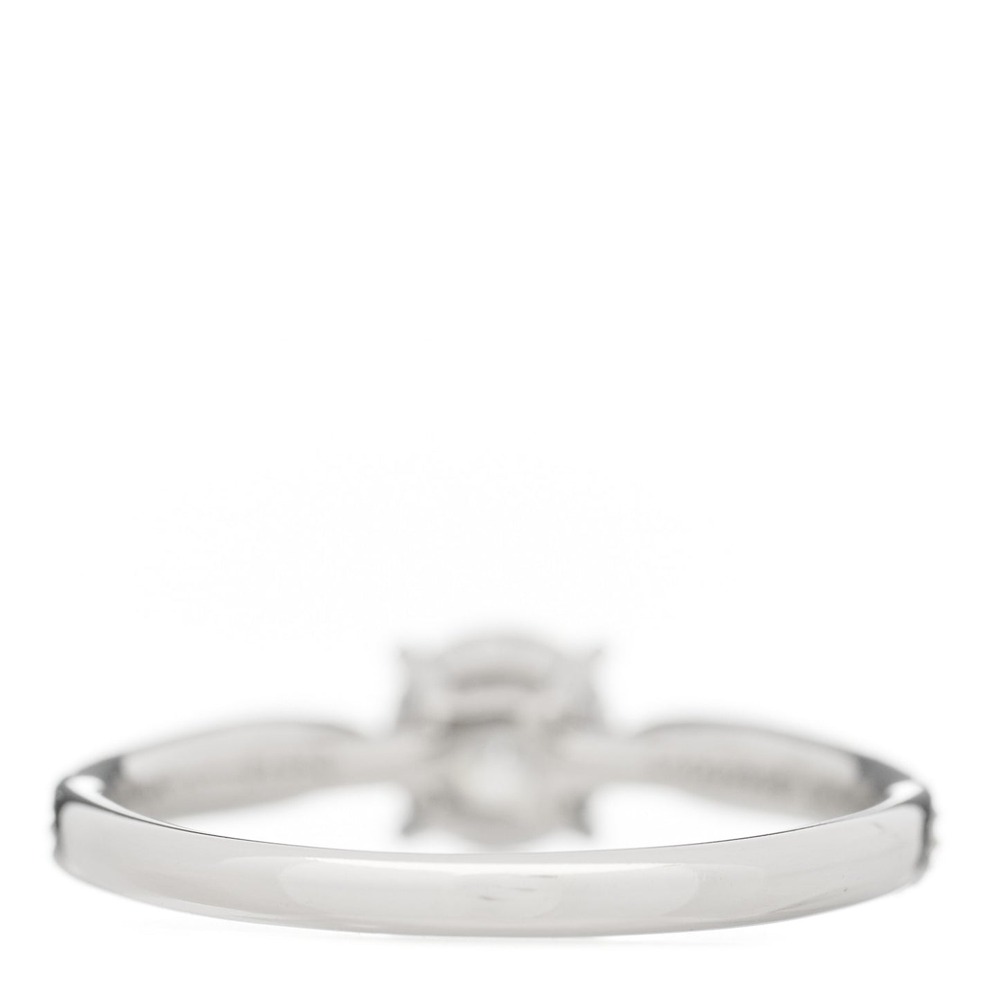 Platinum Diamond .61ct Harmony Round Brilliant Engagement Ring 52 6