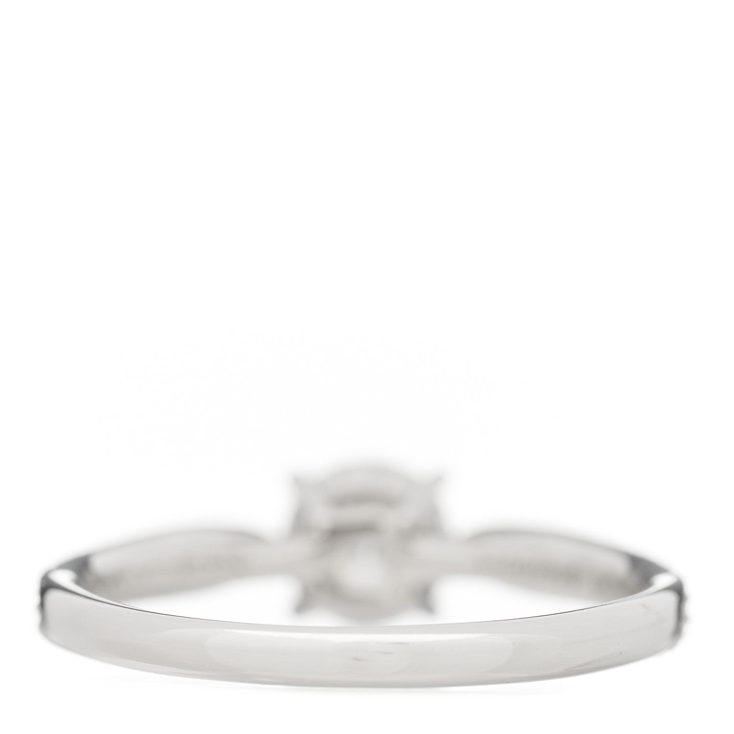 Tiffany Platinum Diamond .61ct Harmony Round Brilliant Engagement Ring 52 6 4 of 7