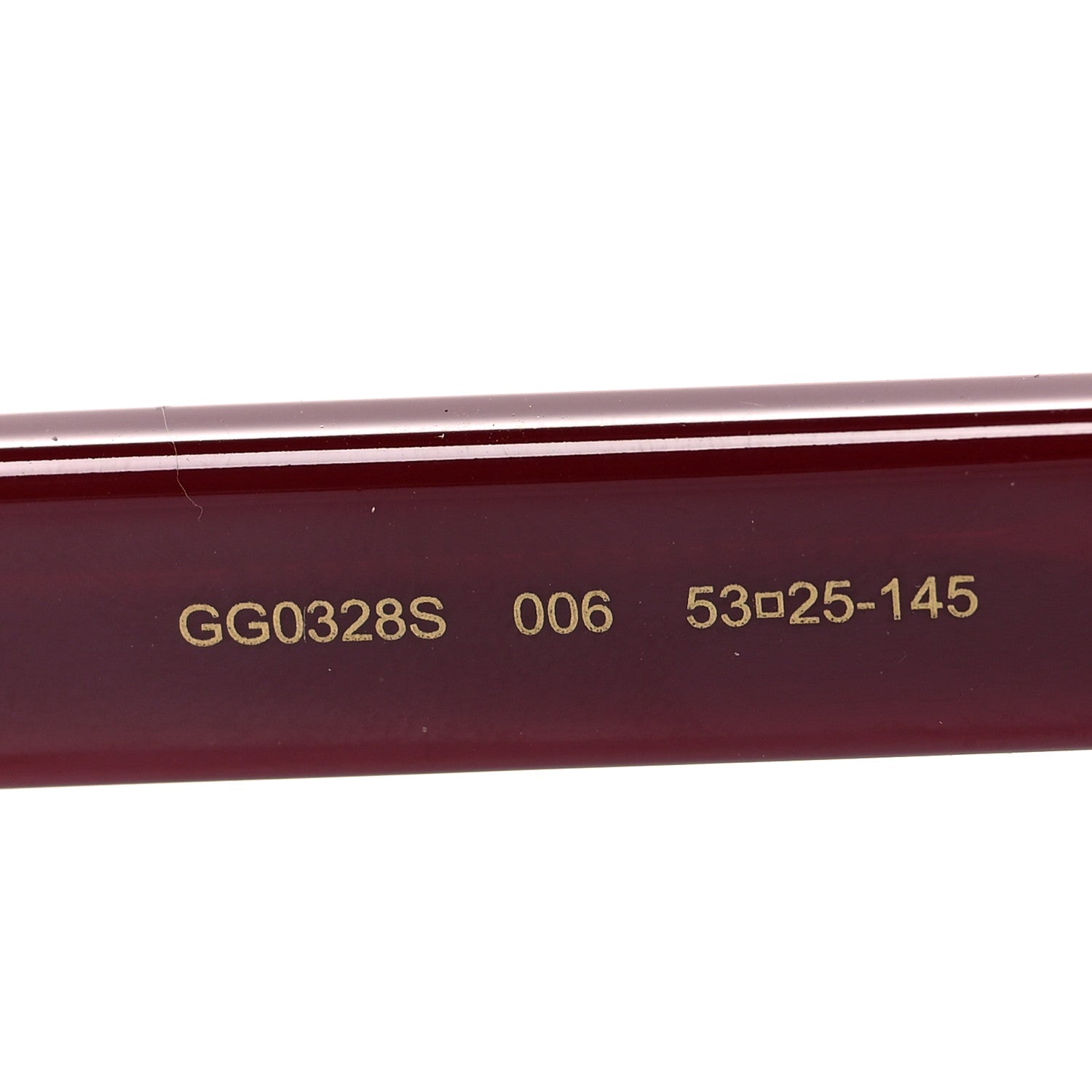 Gucci Acetate Oversize Sunglasses GG0328S Red 7 of 8