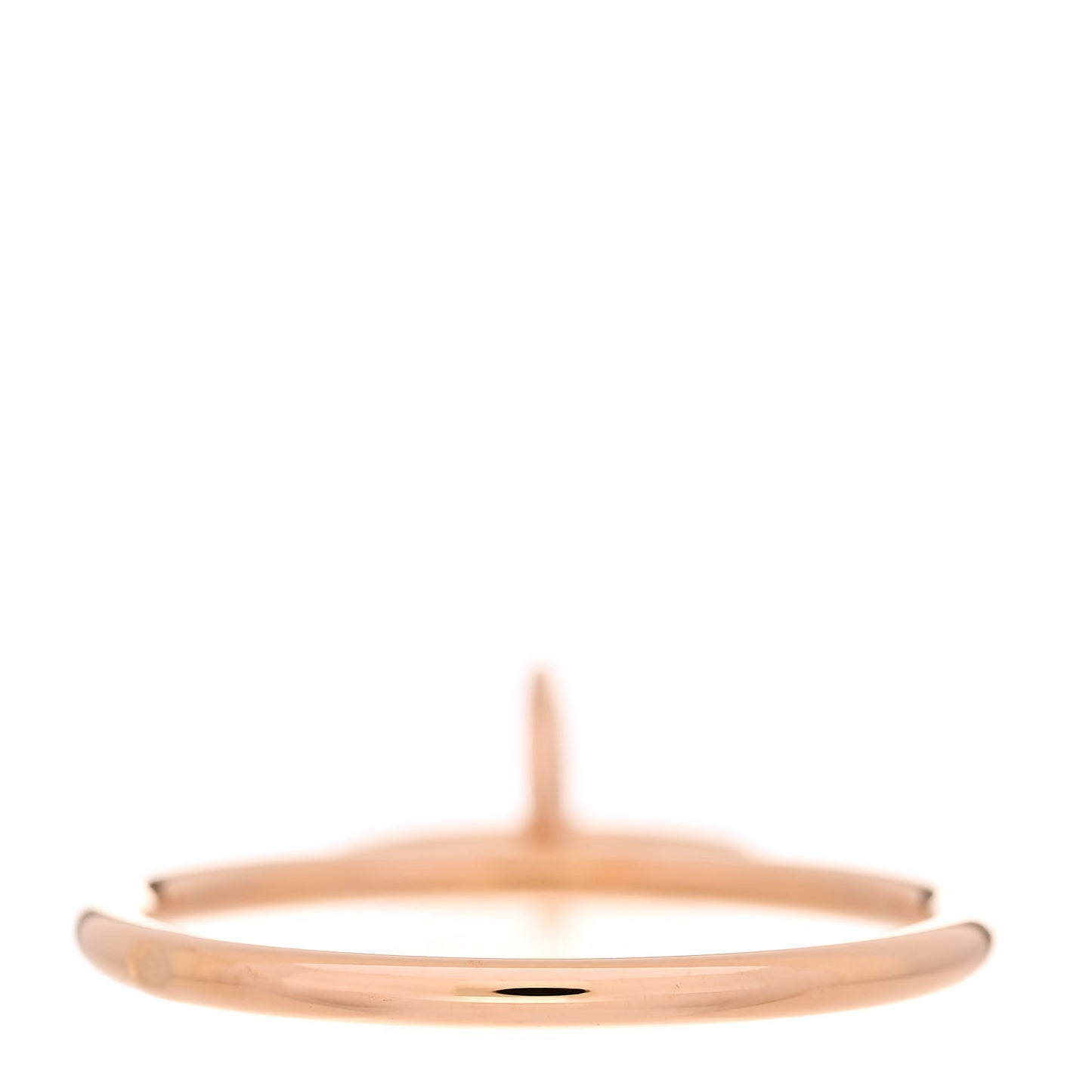 18K Rose Gold Diamond Gambade Ring 51 5.75