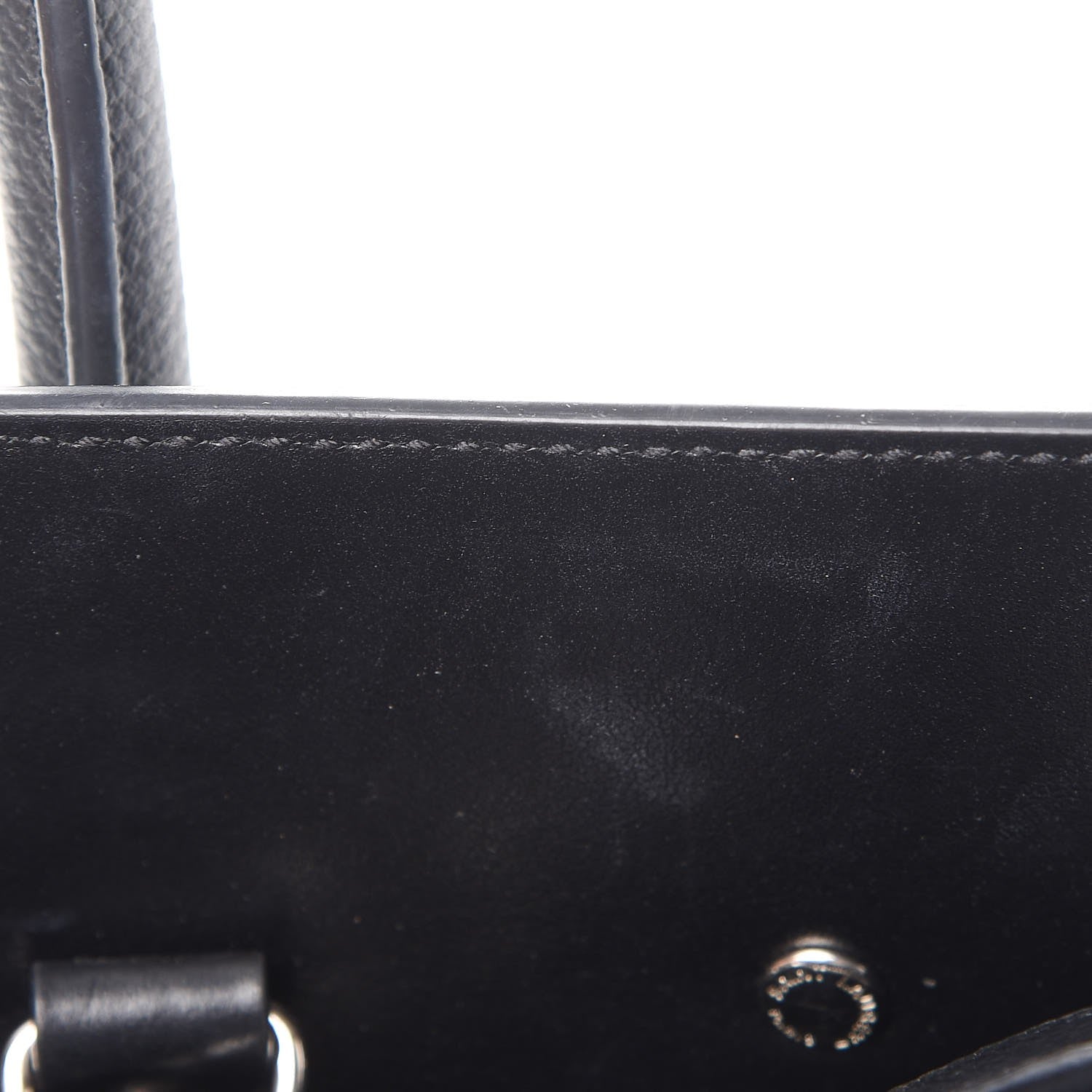 Saint Laurent Grained Calfskin Small Sac De Jour Black 12 of 13