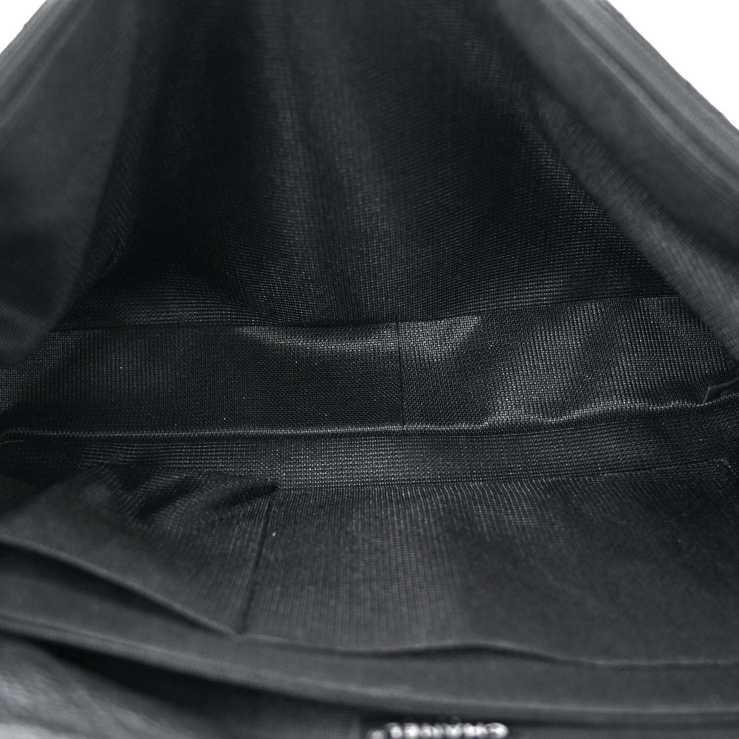 Chanel Calfskin Quilted XXL Travel Flap Bag Black 5 of 10