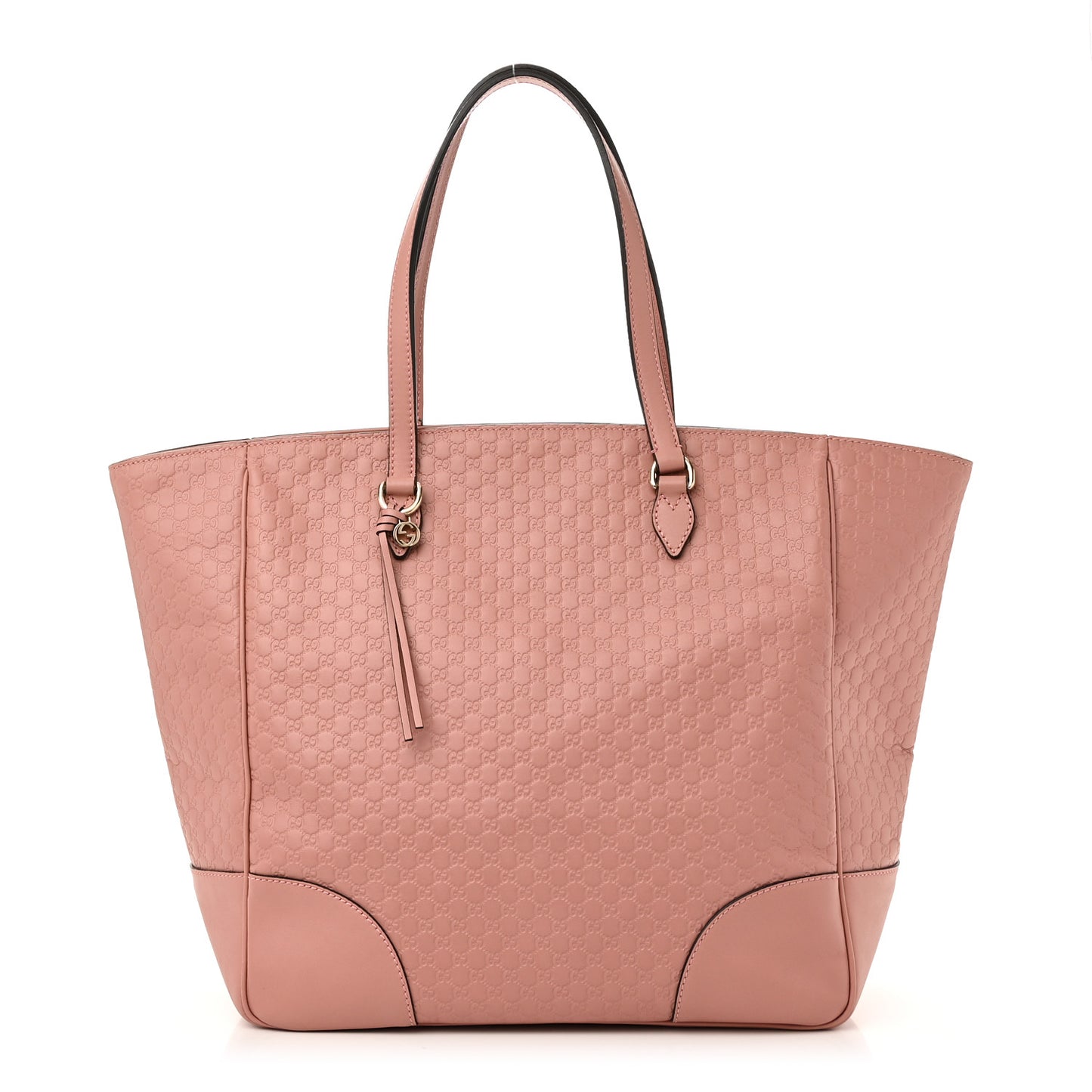 Microguccissima Bree Zippered Tote Soft Pink