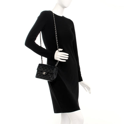 Chanel Caviar Quilted Mini Square Flap Black 2 of 8