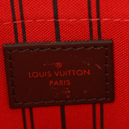 Louis Vuitton Damier Ebene Neverfull MM GM Pochette 6 of 12