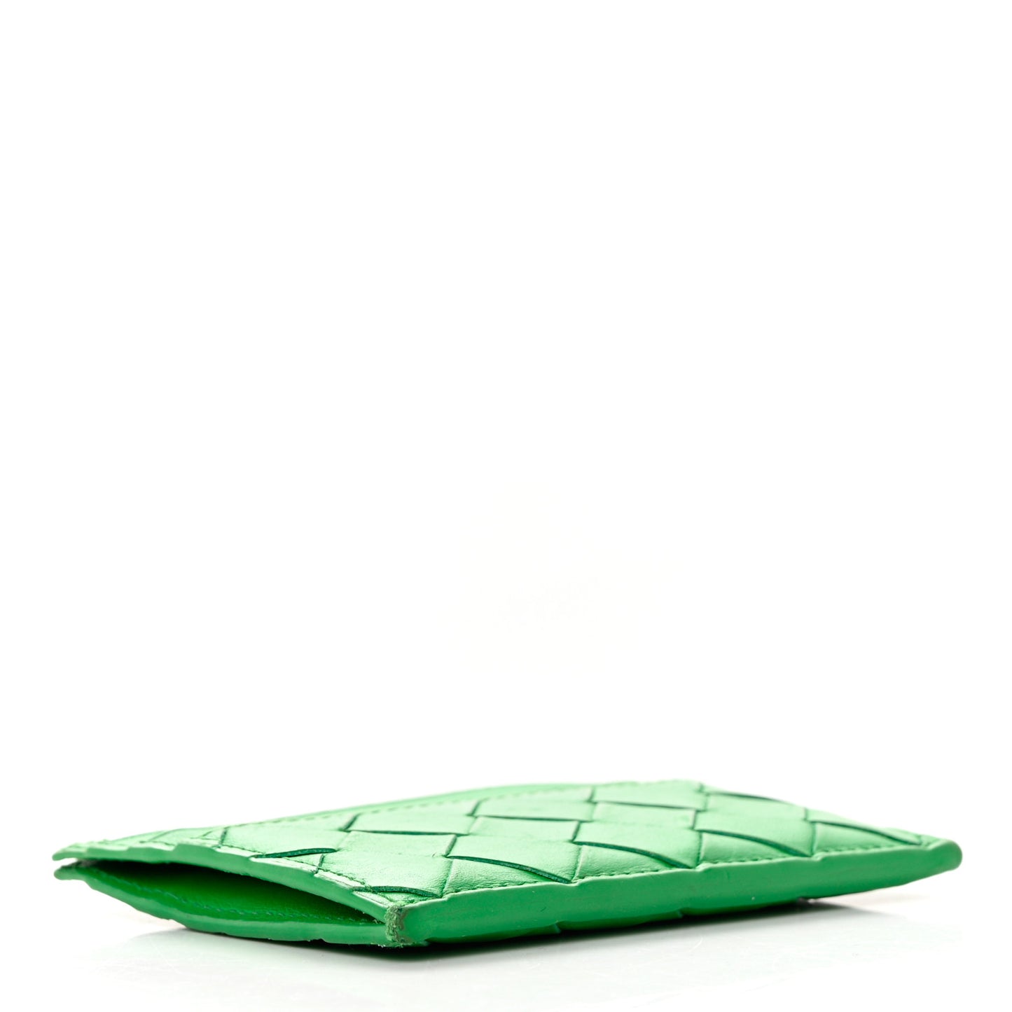 Nappa Intrecciato Card Holder Parakeet