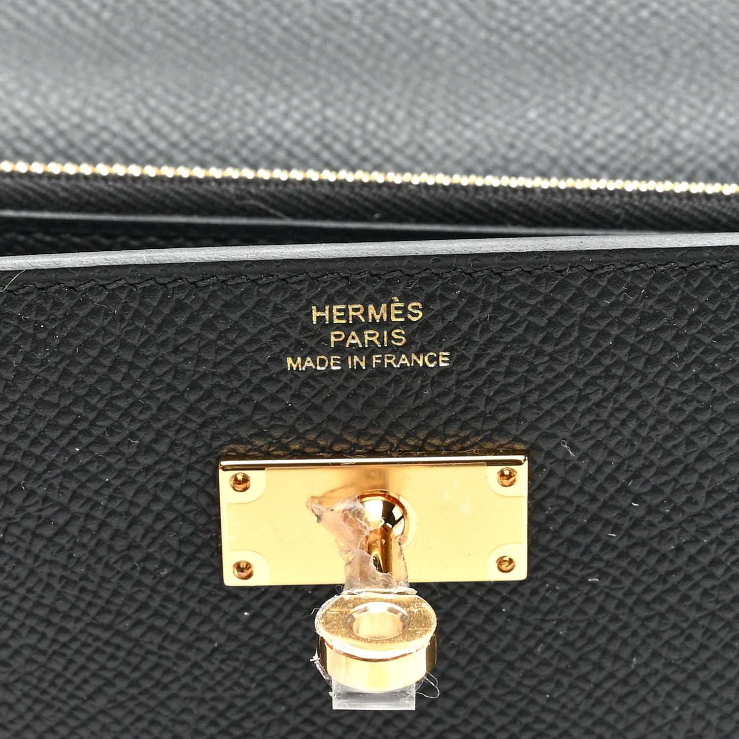 Hermes Epsom Kelly Wallet To Go Black 6 of 11