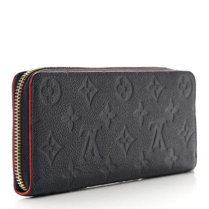 Louis Vuitton Empreinte Clemence Wallet Marine Rouge 3 of 7