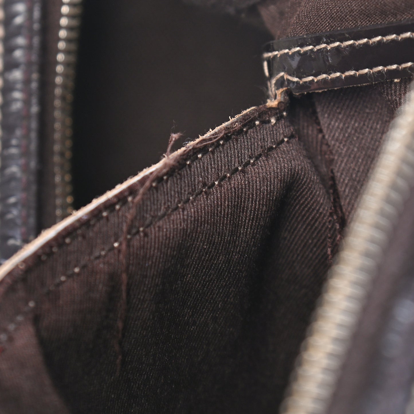GG Plus Monogram Medium Joy Boston Dark Brown