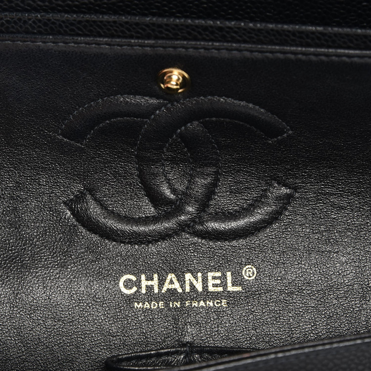Chanel Caviar Quilted Small Double Flap Black 6 of 7
